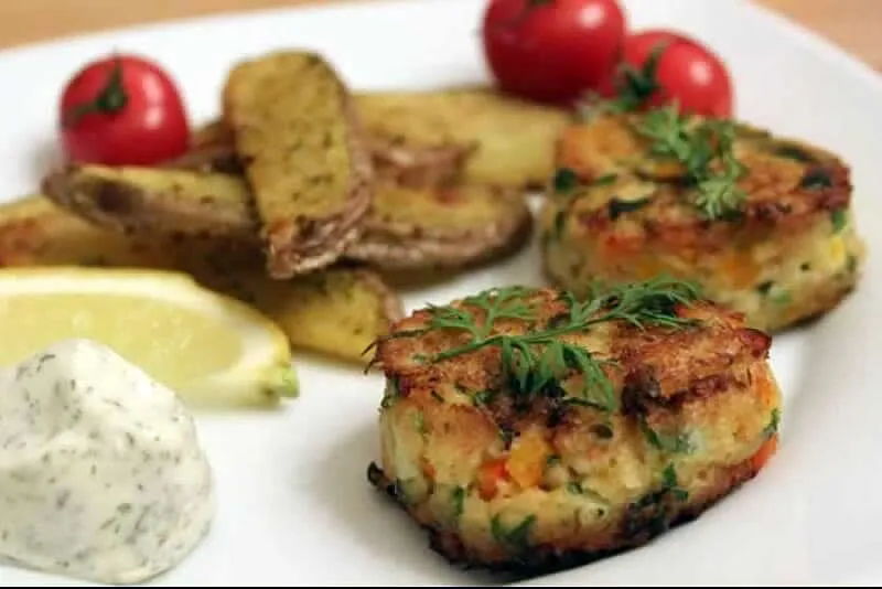 Croquette de crabe