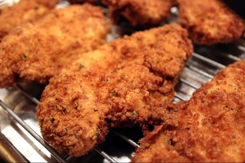 Poulet frit épicé