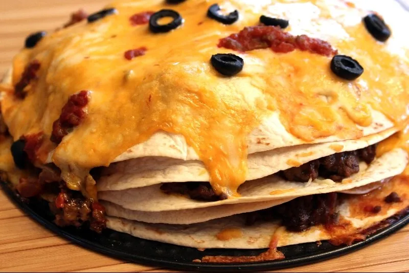 Tacos de carne torta