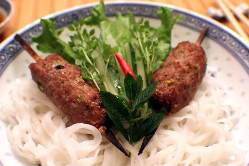 Brochettes de porc vietnamiennes