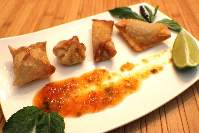 Won Ton frit au porc