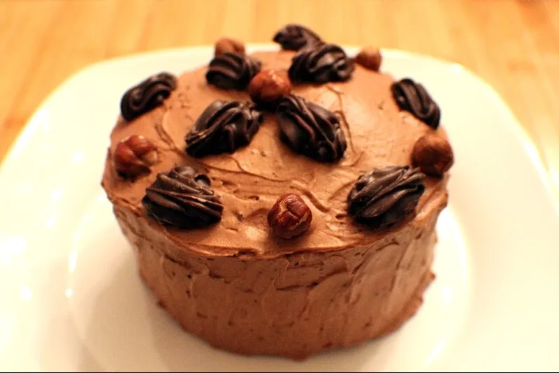 Gâteau aux avelines