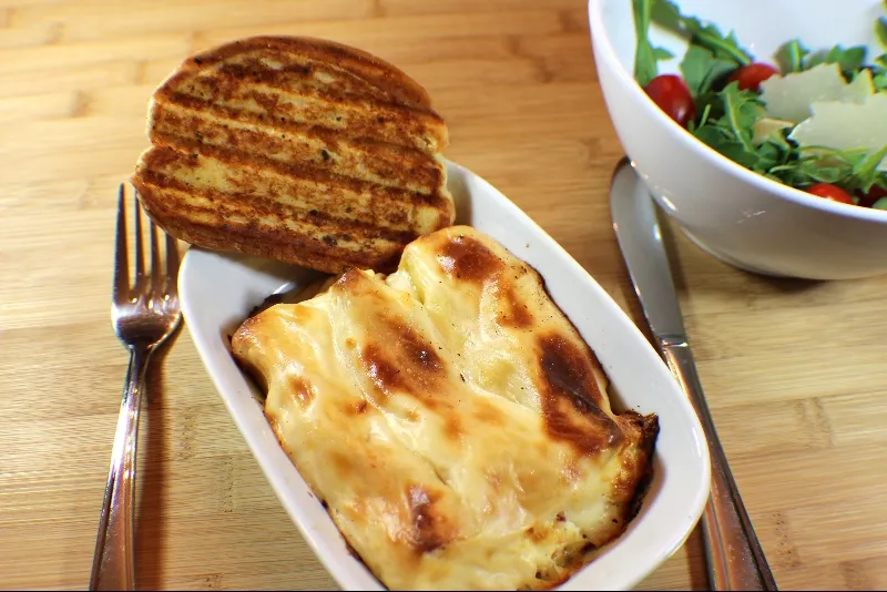 Cannellonis au fromage et jambon