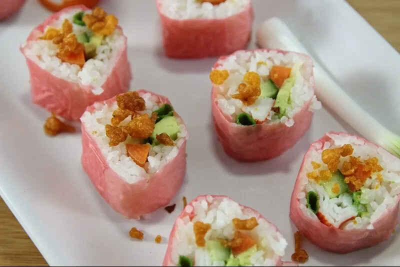 Sushis 3 façons
