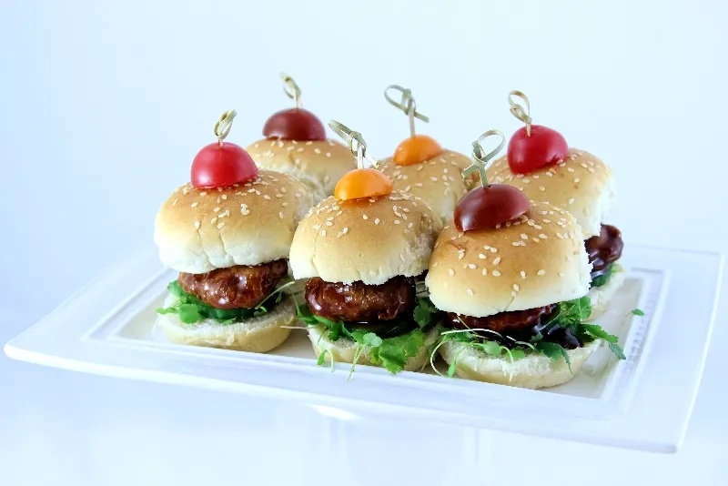 Mini hamburger à la chinoise