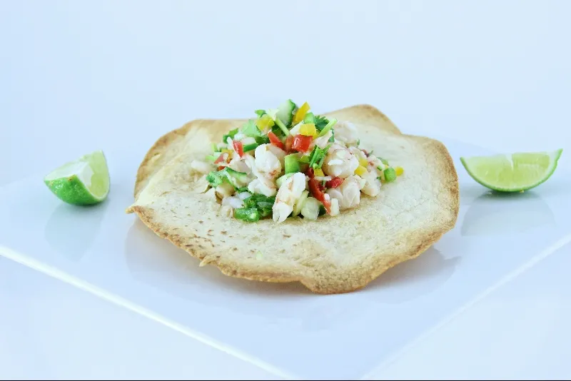 Tartare de crevettes à la mexicaine