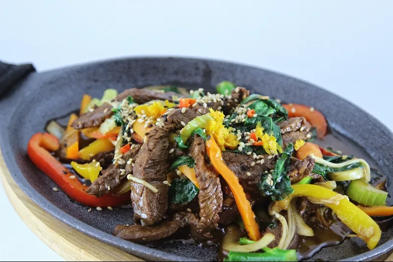 Sauté de bœuf à l'orange