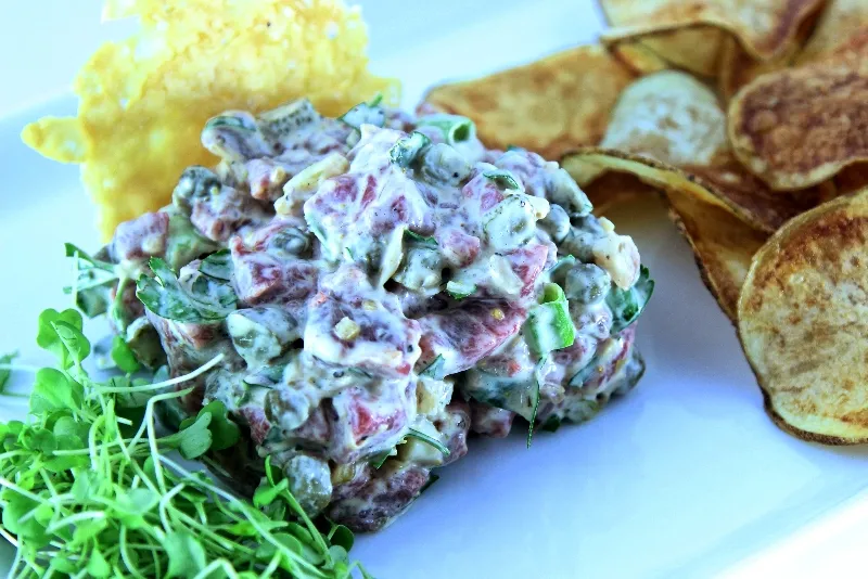 Tartare de bison
