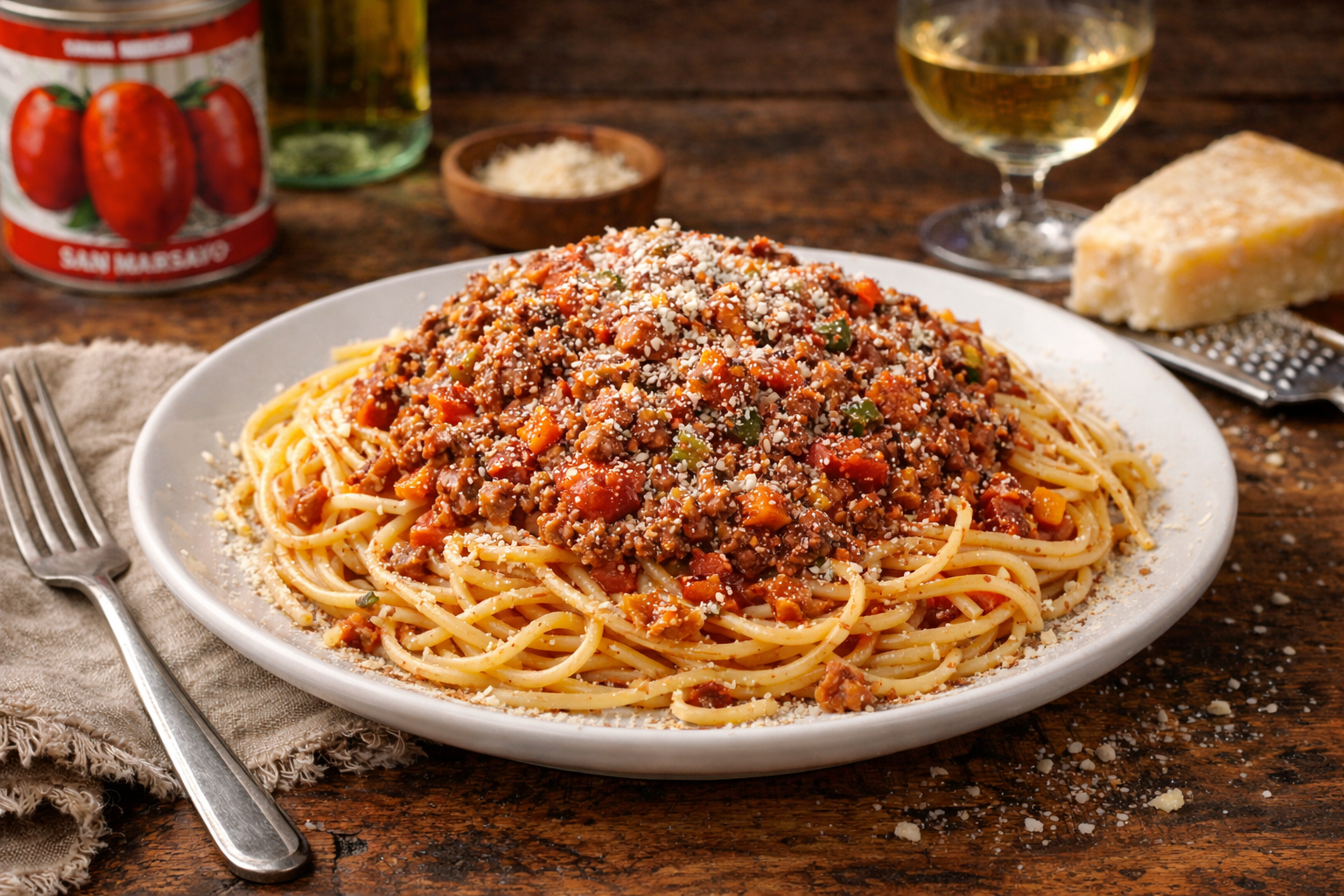 Sauce à spaghetti italiana autentica di Maryse