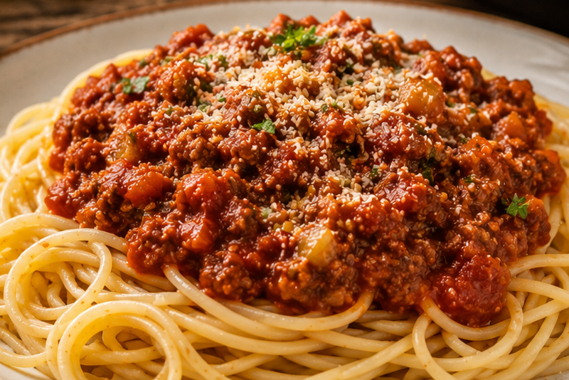 Recette sauce spaghetti maison italienne authentique
