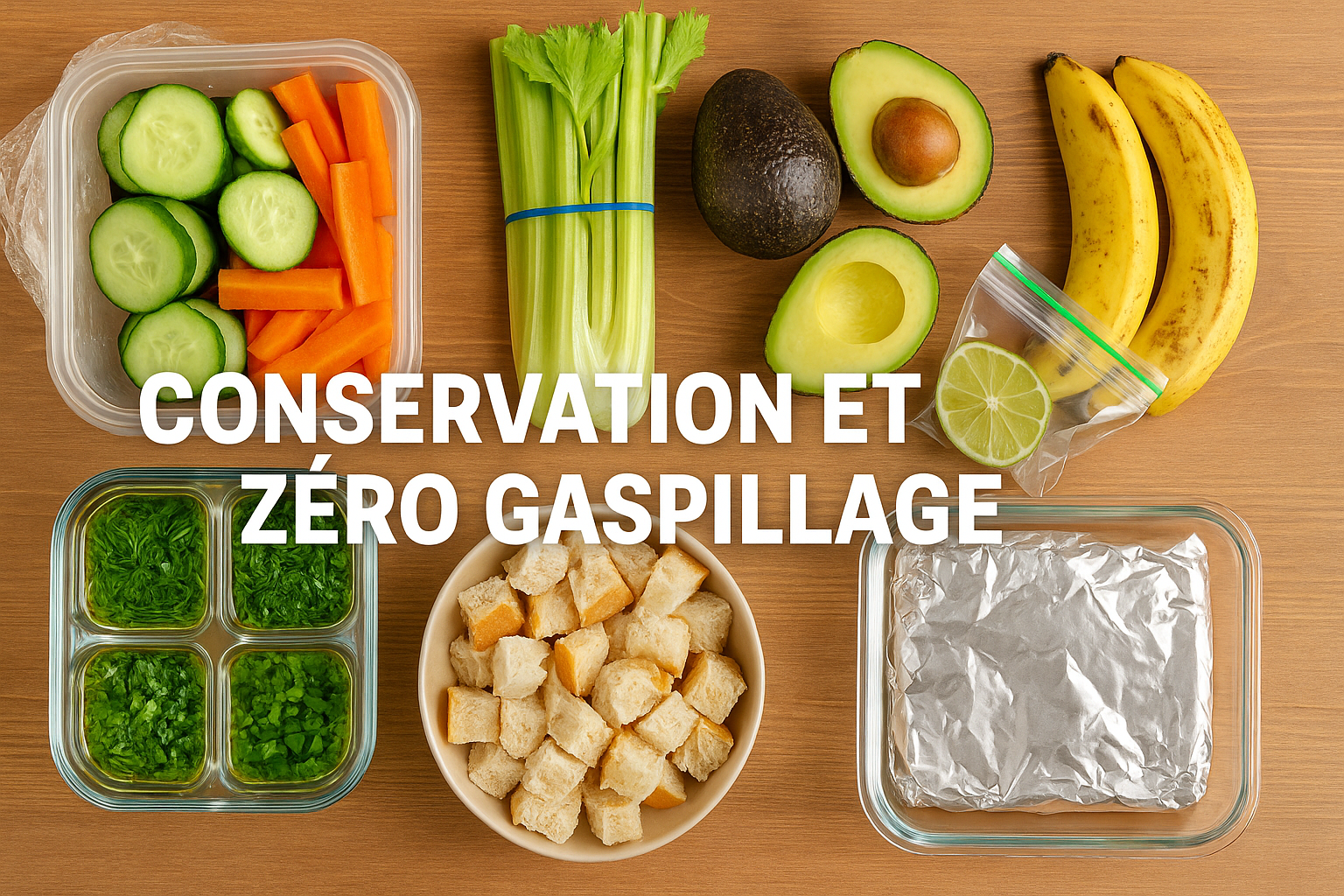 Conservation et zéro gaspillage