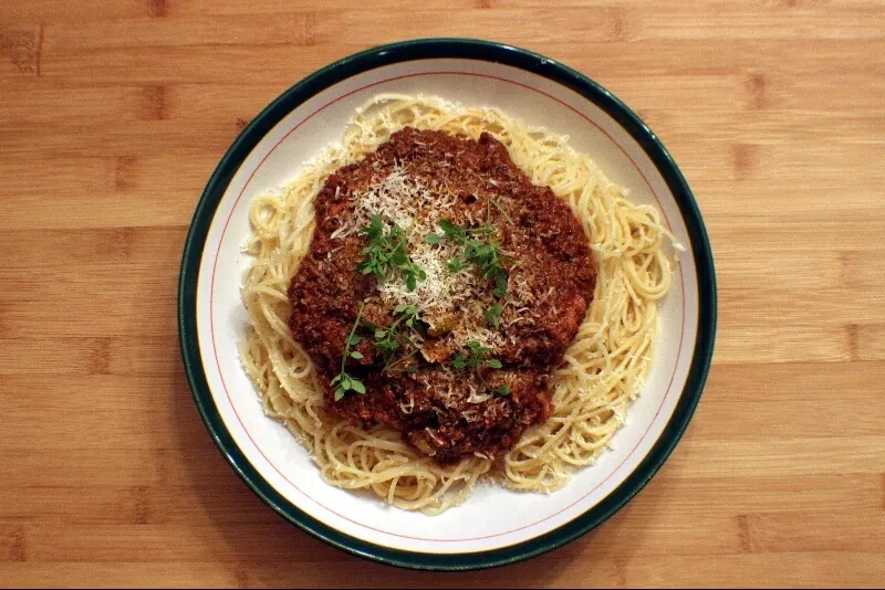 Sauce à spaghetti de sœur Maria