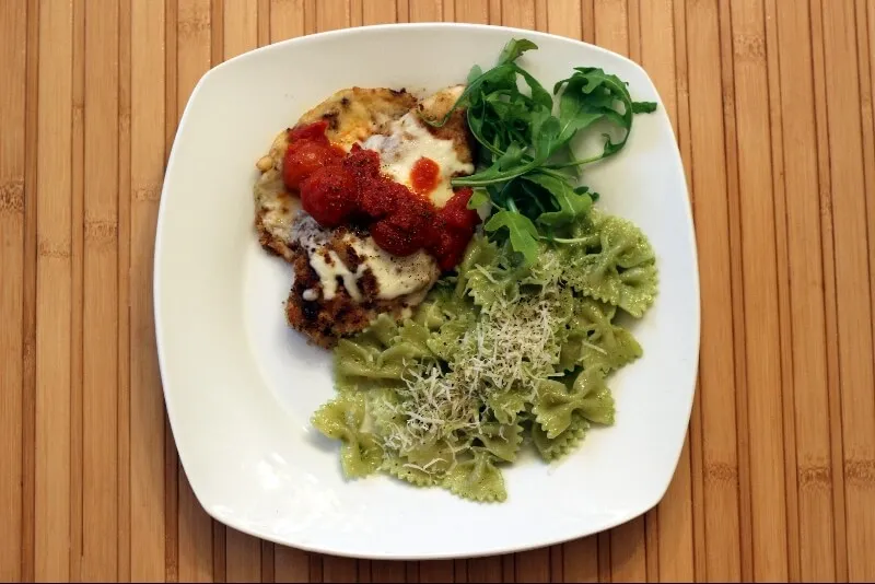 Poulet à la mozzarella
