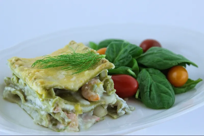 Lasagne aux fruits de mer