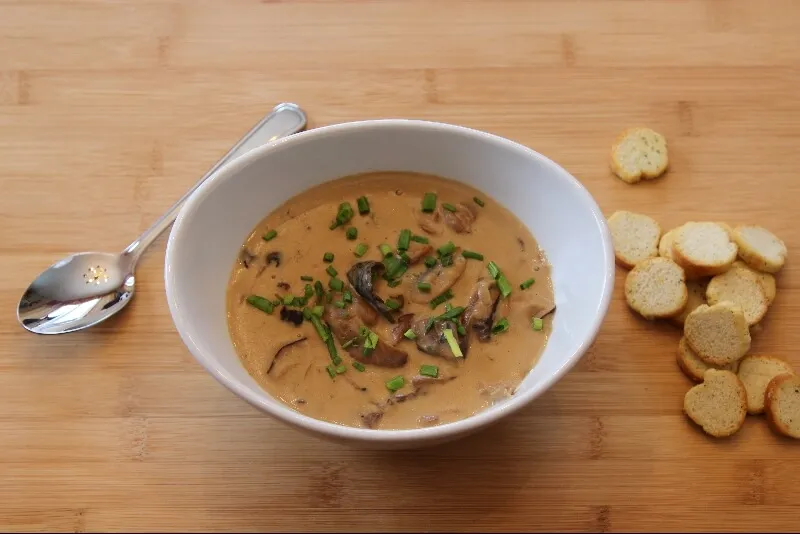 Crème de champignons