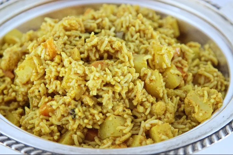 Riz Biryani aux légumes