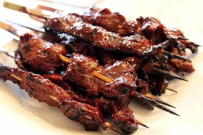 Brochettes de bœuf à la coréenne