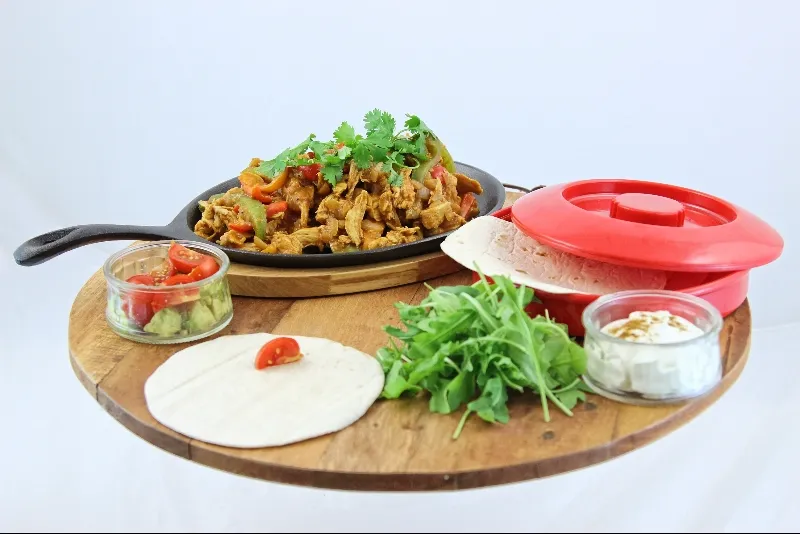Taco de poulet tinga