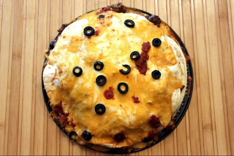 Tacos de carne torta