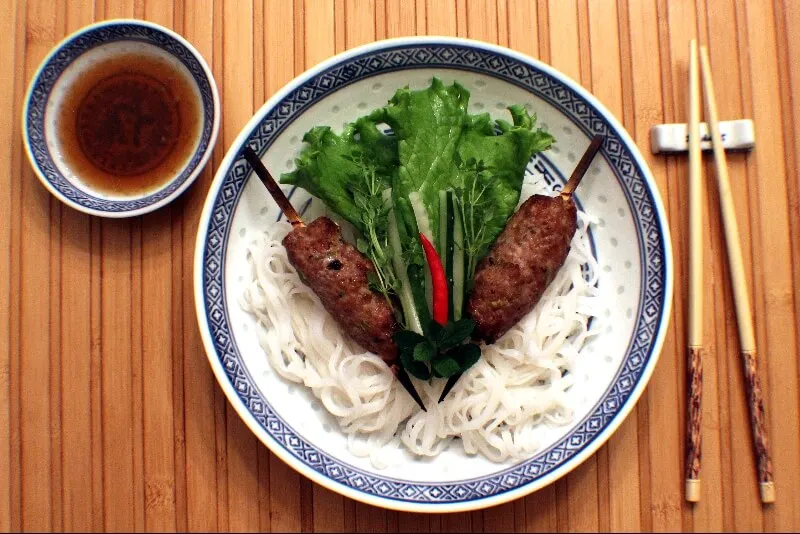 Brochettes de porc vietnamiennes