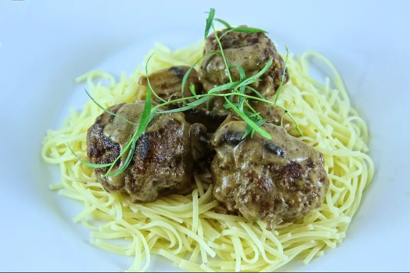 Boulettes de veau à la suédoise