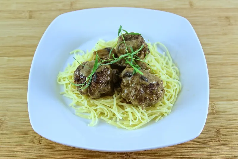 Boulettes de veau à la suédoise