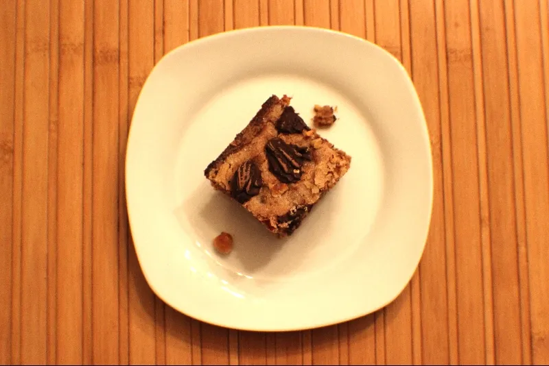 Gâteau aux dattes et chocolat
