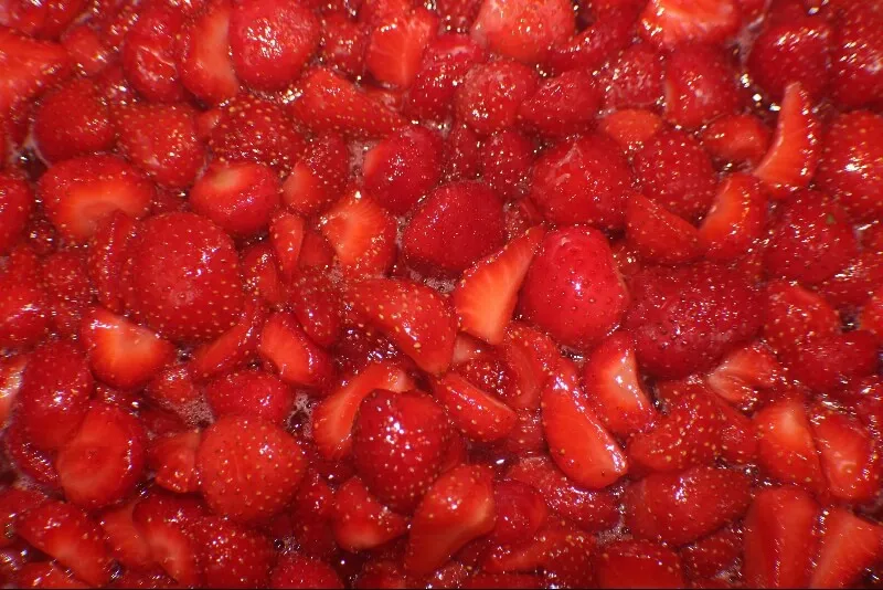 Confiture de fraises
