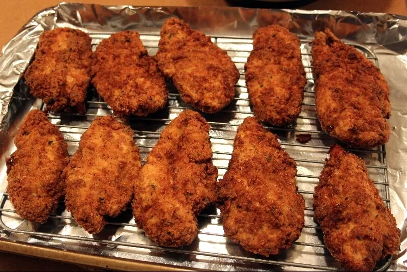 Poulet frit épicé