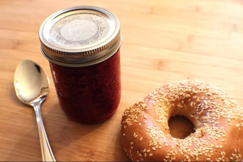 Confiture de framboises
