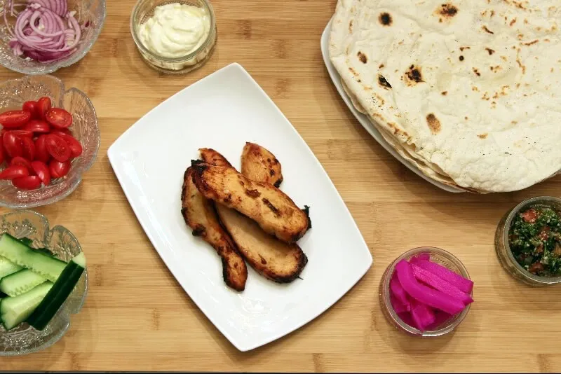 Poulet Shish Taouk