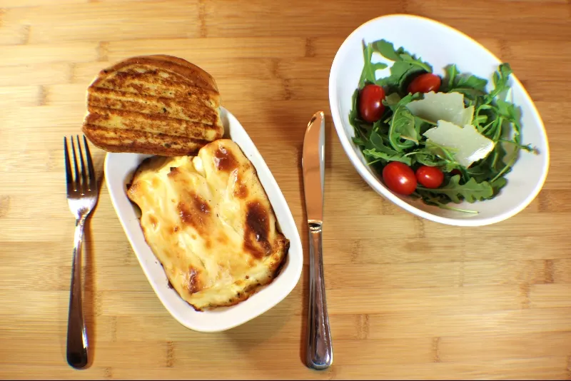 Cannellonis au fromage et jambon