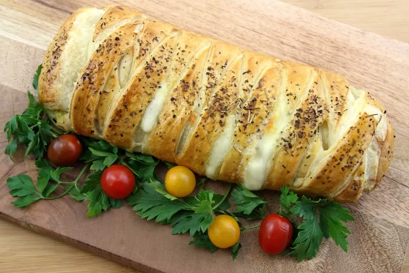 Saumon en croute feuilletée