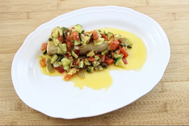 Filet de Cobia aux olives
