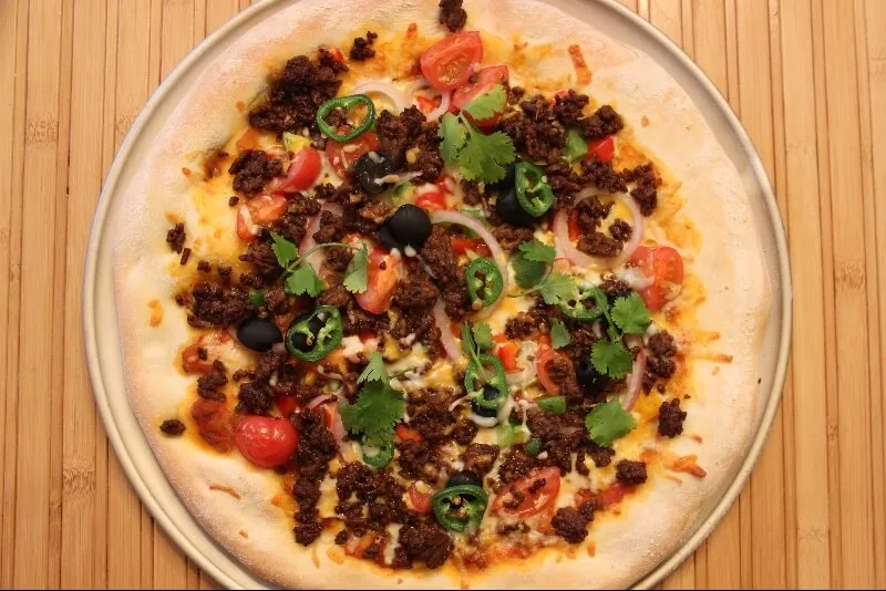 Pizza mexicaine